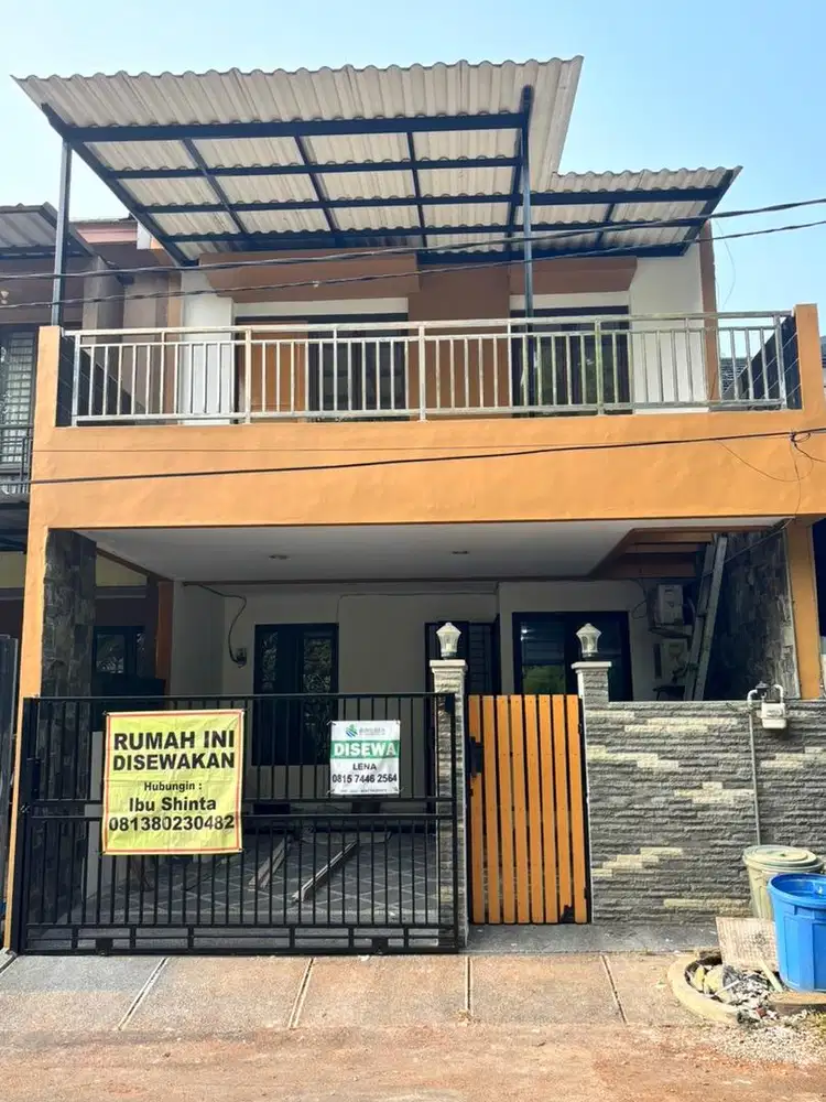 Disewakan rumah di perumahan Regency Melati Mas serpong utara Jakarta