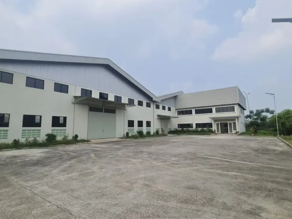 Dijual Pabrik Baru di Cikupa 1 Km dari Pintu Tol Balaraja Timur(zona Industri)
