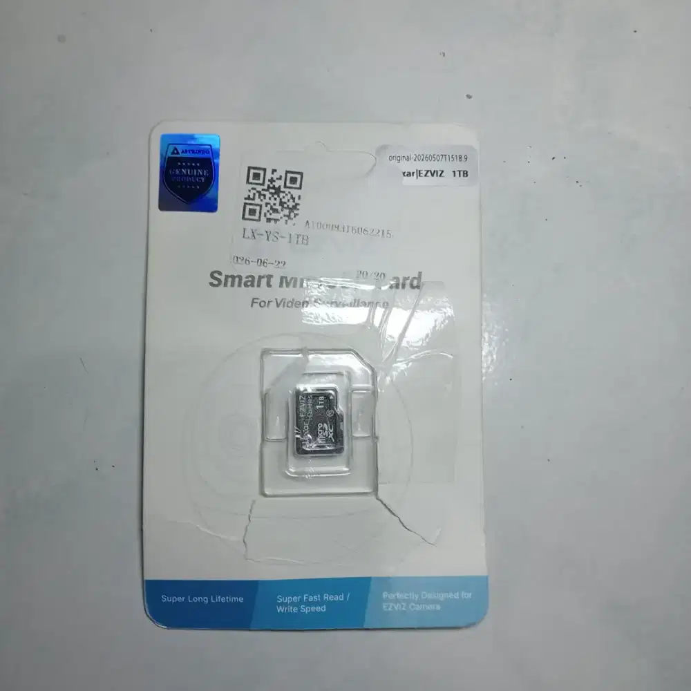 EZVIZ Dseries MicroSD Card 1TB
Kondisi Baru