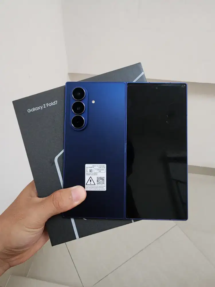 Samsung Galaxy Z Fold 7 Ram 12GB/Rom 512GB Blue