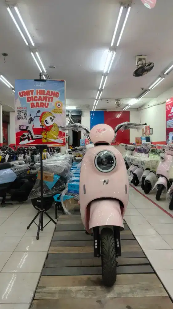 JUAL SEPEDA LISTRIK NUV NYRA S2 CASH DAN CREDIT