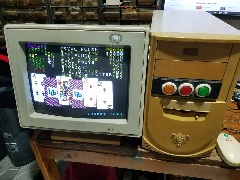 Computer Mickey Mouse Game, O8I3IO7 55OOO, pake PCB MM,Kuanya,NET.