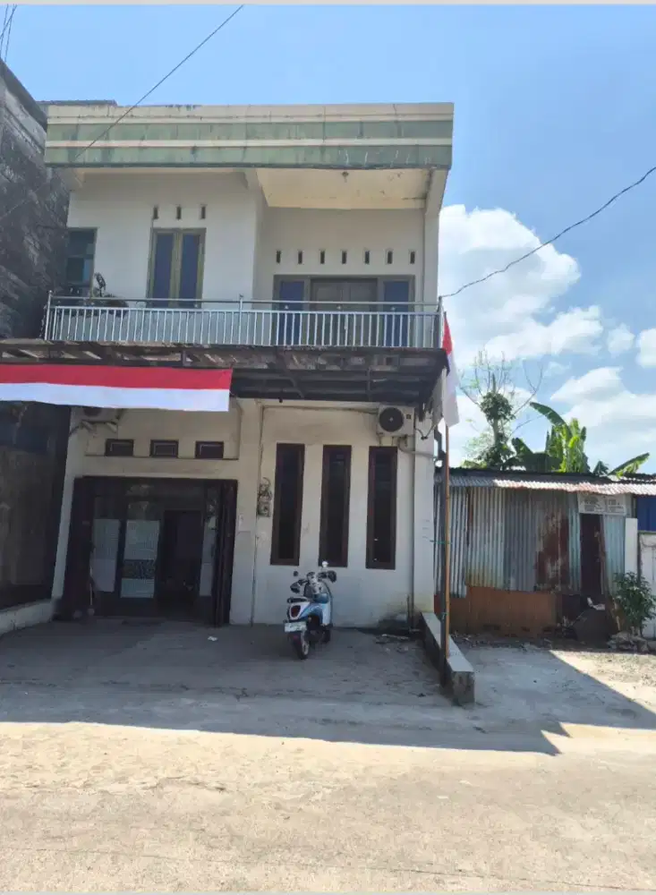 Dijual bangunan rumah toko, bisa utk rumah atau toko, bs nego.