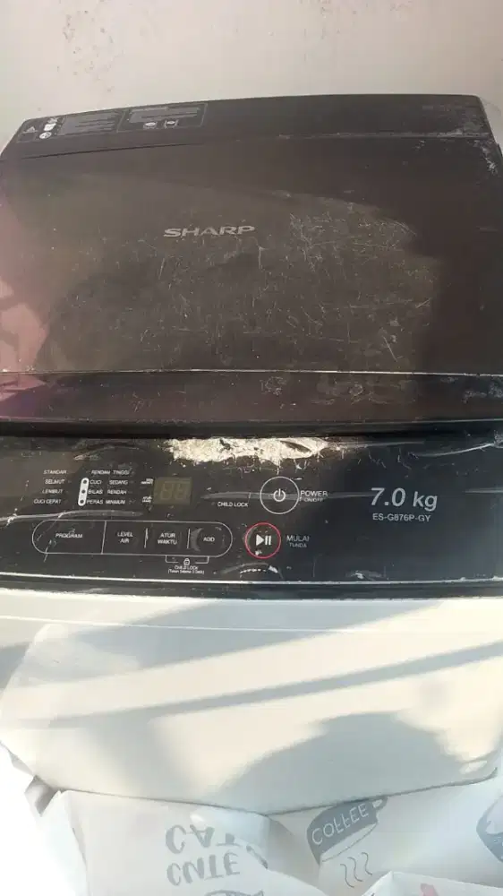 Mesin cuci Sharp 1 pintu
