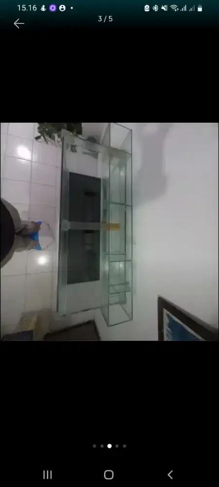 Jual aquarium 1 set