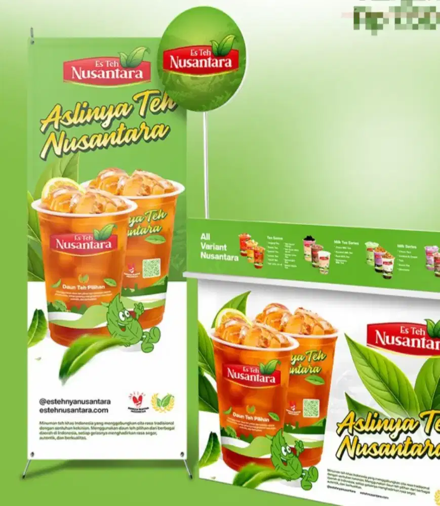 Jual rugi booth es teh nusantara