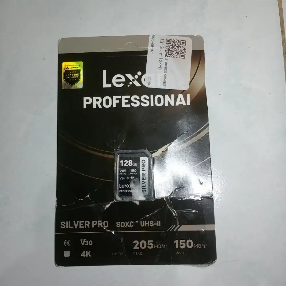 Lexar Professional SDXC 128GB UHS-II