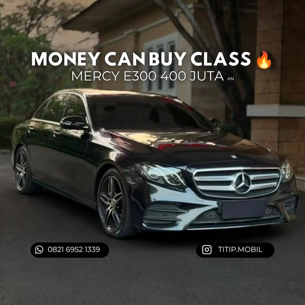 [CASH] Mercedes-Benz E300 AMG 2018