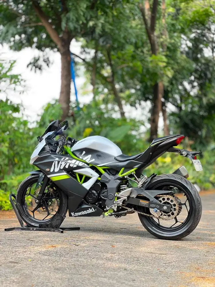 KAWASAKI NINJA 250 MONO SL PUTIH 2021 KM RENDAH PAJAK PANJANG SUPERB