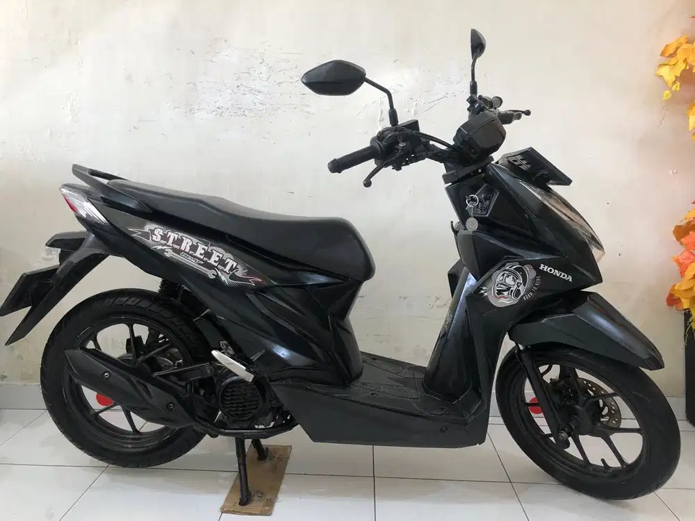 Honda Beat Street Th.2023 hitam!!