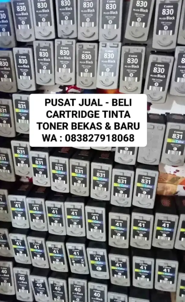 PUSAT JUAL - BELI CARTRIDGE TINTA TONER BEKAS & BARU