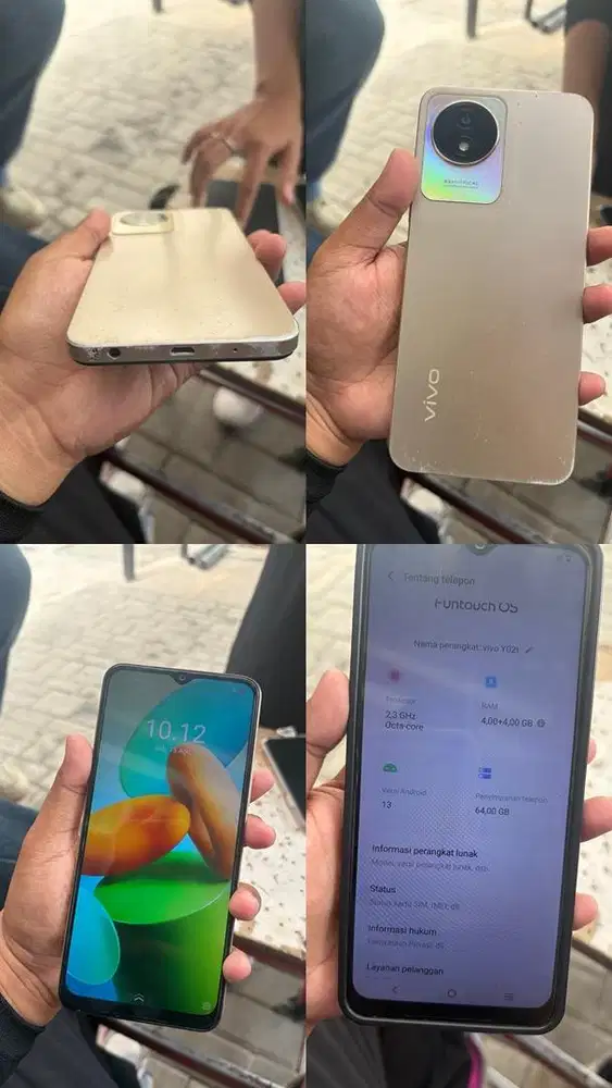 VIVO Y02t 4+4 64 batangan