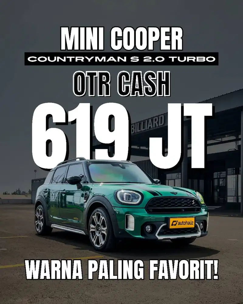 [ HARGA CASH ] MINI COOPER S COUNTRYMAN 2022