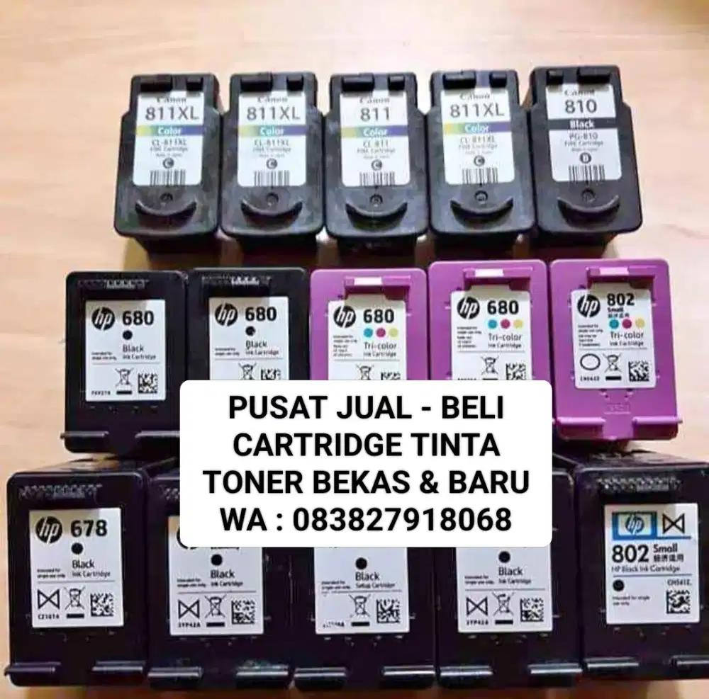 PUSAT JUAL - BELI CARTRIDGE TINTA TONER BEKAS & BARU