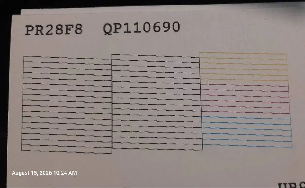 printer epson L1300 full nozzle km rendah