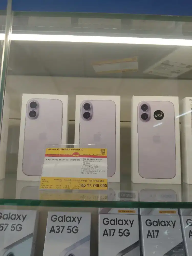 Iphone 17 256GB Lavender ID