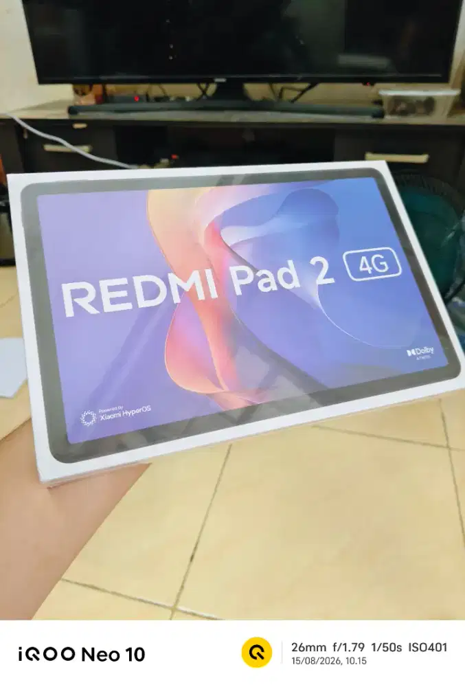 BARU 100% | Redmi Pad 2 4G LTE | 4/256GB | Garansi Resmi Xiaomi 15 BLN
