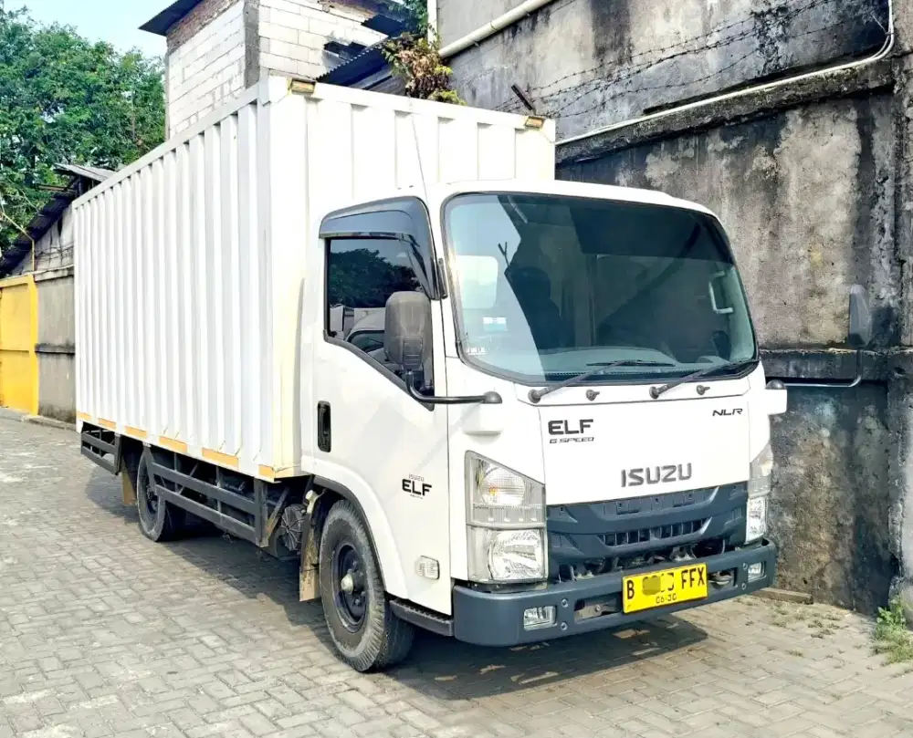 MURAH CDE Long engkel Isuzu Elf NLR L box besi 2025 bok