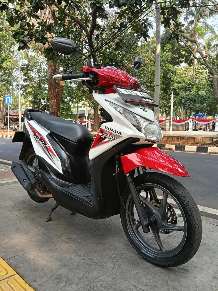 DIJUAL CASH HONDA BEAT CW CBS FI THN 2015 AKHIR STARTER HALUS PAJAK ON