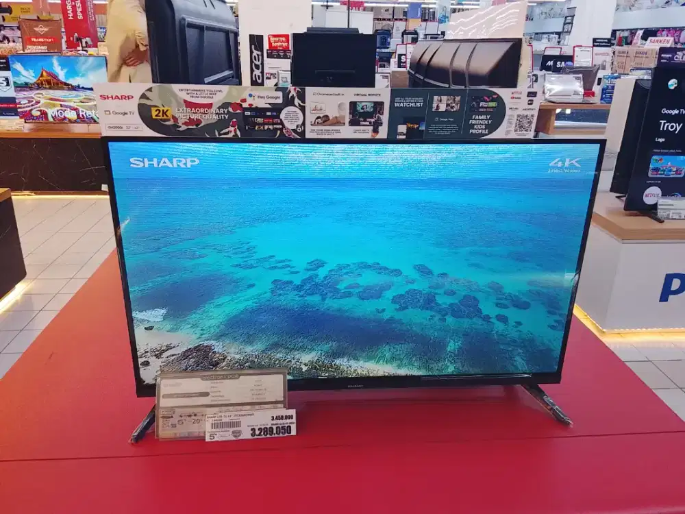 CICILAN SHARP LED TV 32, FREE 2× DP 0%