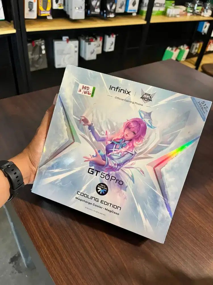 Infinix GT 50 Pro 5G Gift Box 12/512 Promo Murah + Bonus Cooling Fan