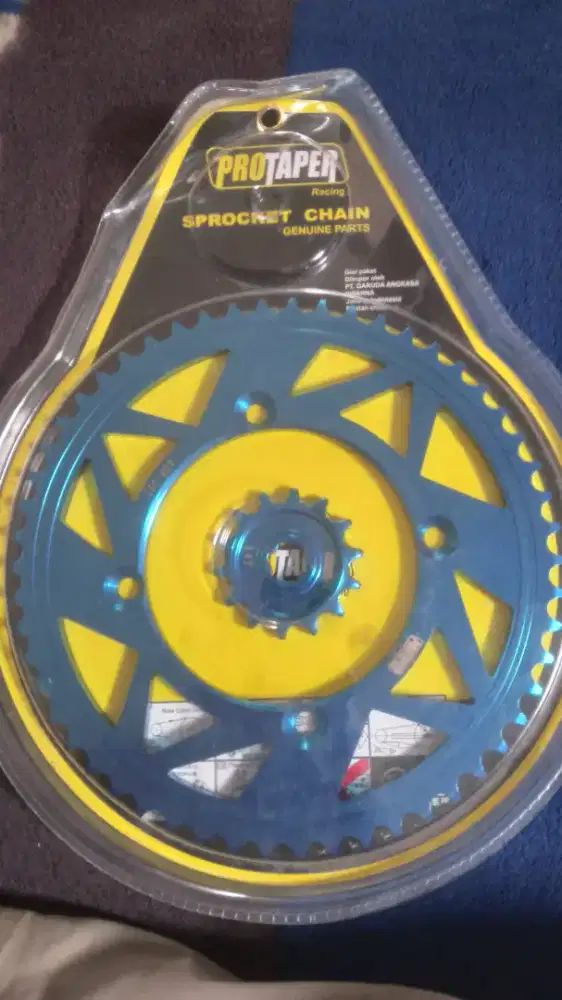 GEARSET KLX BIRU PROTAPER UKURAN BESAR