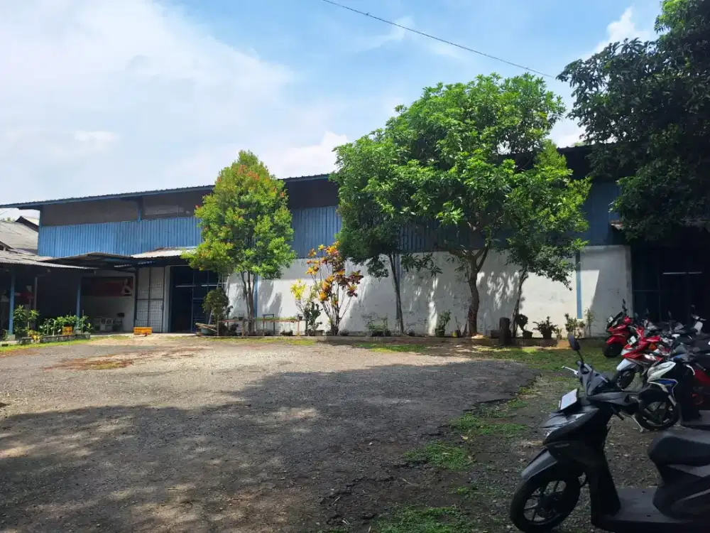 Jual tanah dan bangunan bekas pabrik