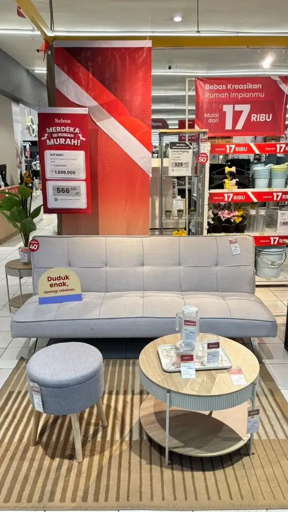 PROMO CUCI GUDANG SOFABED UNDER 2 JUTA