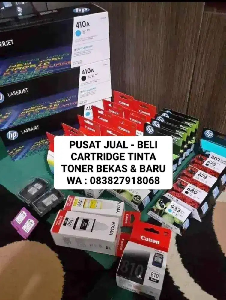 PUSAT JUAL - BELI CARTRIDGE TINTA TONER BEKAS & BARU