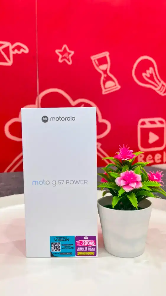 New Motorola G57 Power, bisa di cicil syarat ktp asli aja