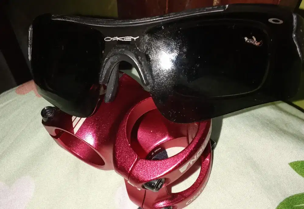Jual stem oversize 28,6/31,8 dan kacamata