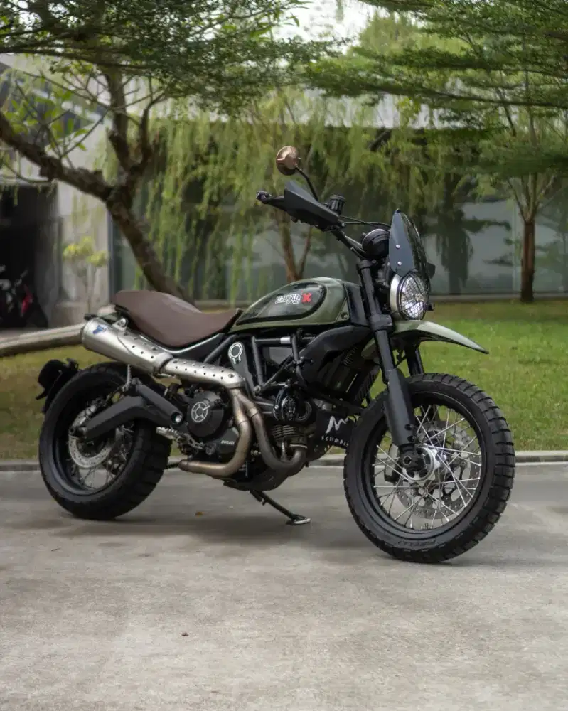 Ducati Scrambler 800 Urban Enduro Wild Green 2016
