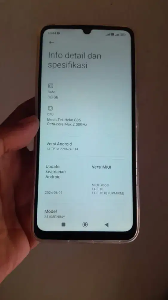 REDMi 8/256 NFC batangan mulus