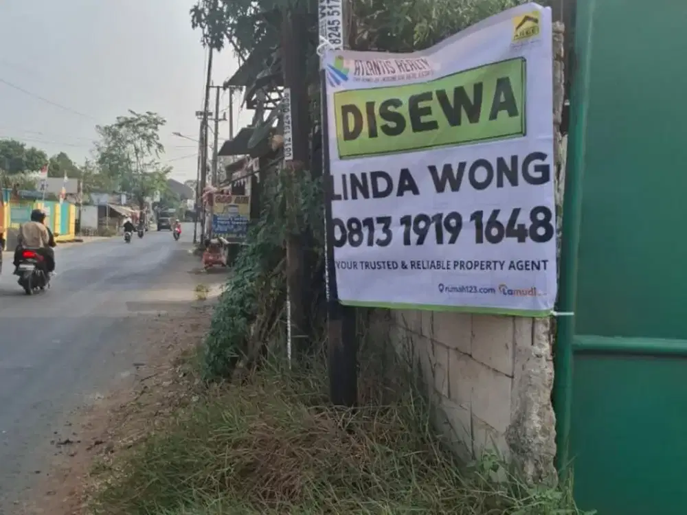 Disewakan Tanah Luas