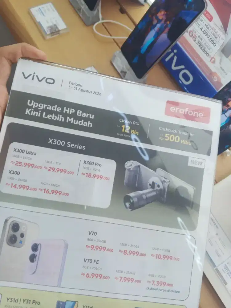 Vivo x300 ultra Promo cicilan dengan Home Credit cukup KTP d