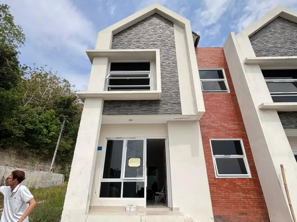 RUMAH BARU SIAP HUNI HARGA TERJANGKAU, FASILITAS CLUSTER LENGKAP