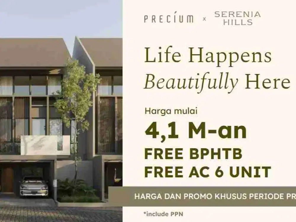 Precium x Serenia Hills Lebak Bulus Astera Neo Avana