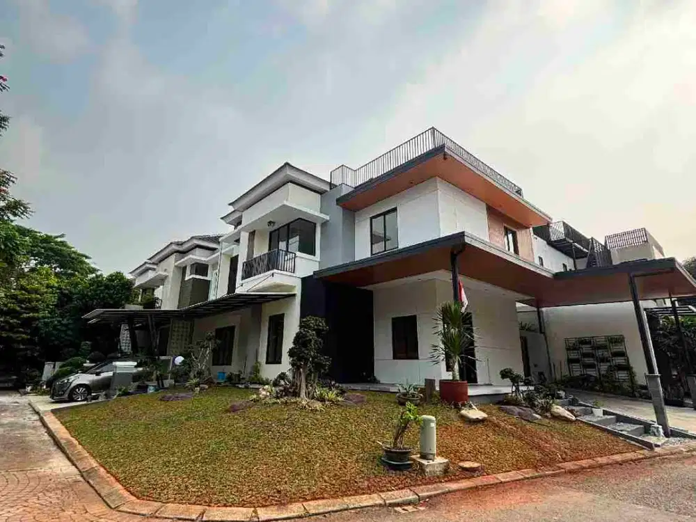 Rumah Hoek Japandi Modern Cluster Chalcedony PHG