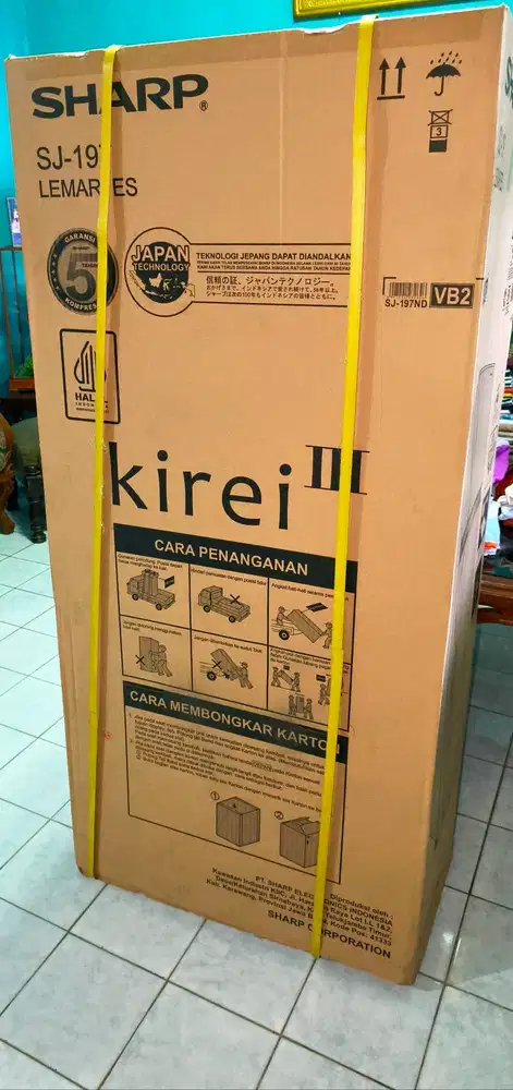 Kulkas Sharp SJ-197 2 Pintu