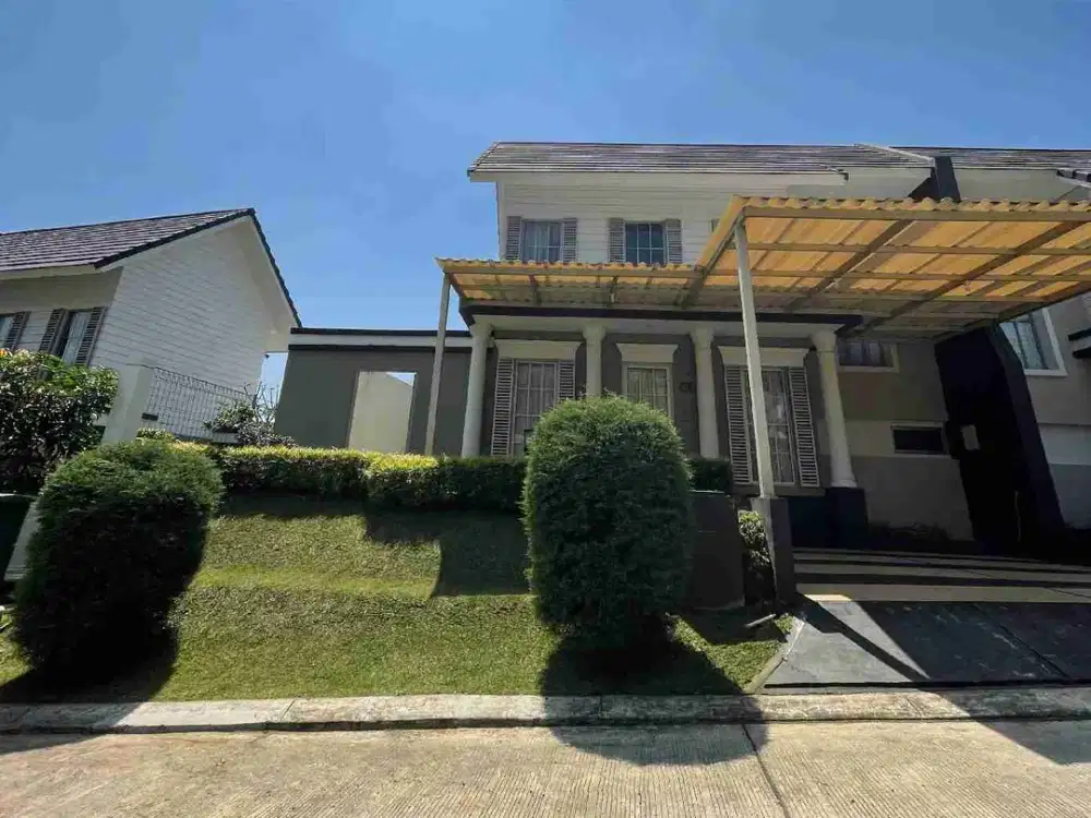Rumah 2 lantai aesthetic siap huni Rancamaya Golf Estate Harga Terbaik