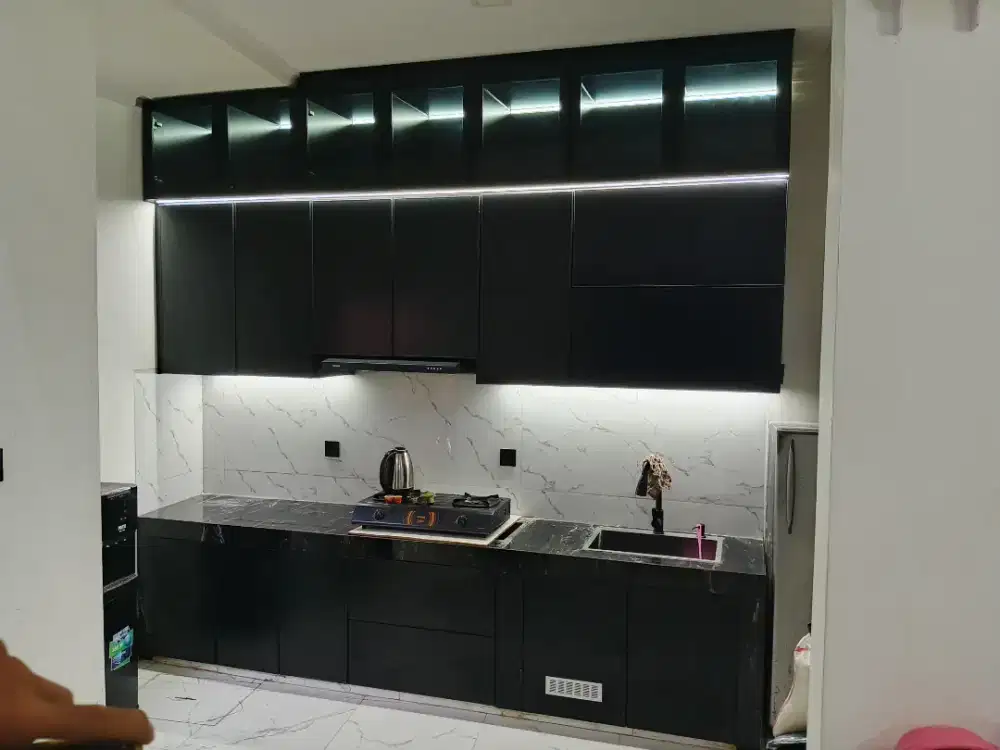 Kitchenset Alumunium Double Layer
