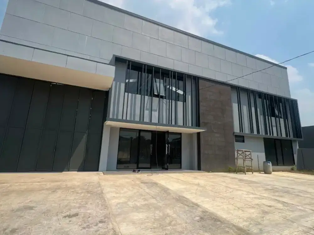 Dijual cepat gudang baru siap pakai di delta silicon 3 cikarang