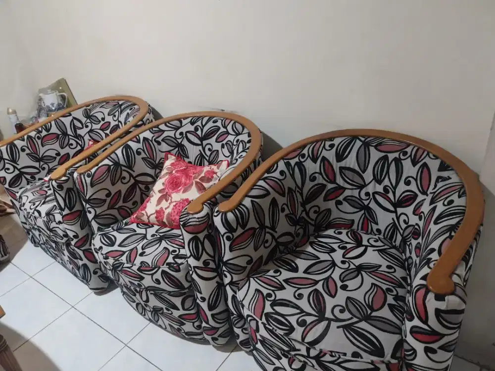 Sofa set ruang tamu