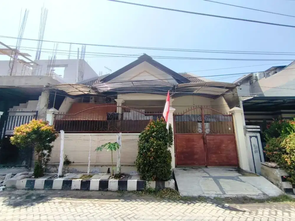JUAL / SEWA RUMAH SUTOREJO TIMUR FURNISHED SIAP HUNI DEKAT PAKUWON CITY SURABAYA TIMUR