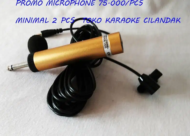 promo mic kabel jepit cocok buat pemandu acara