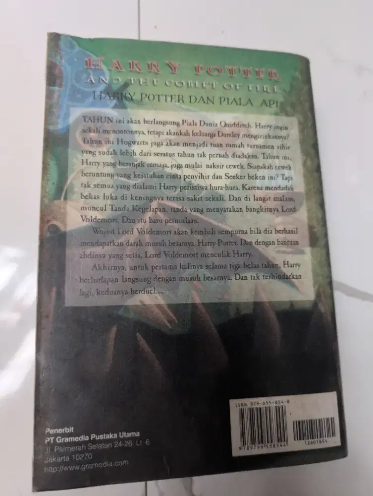 HARRY POTTER AND THE GOBLET OF FIRE