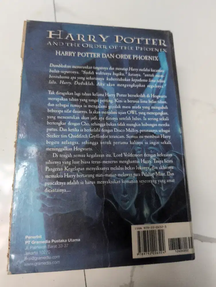 HARRY POTTER AND THE ORDER OF PHONIX