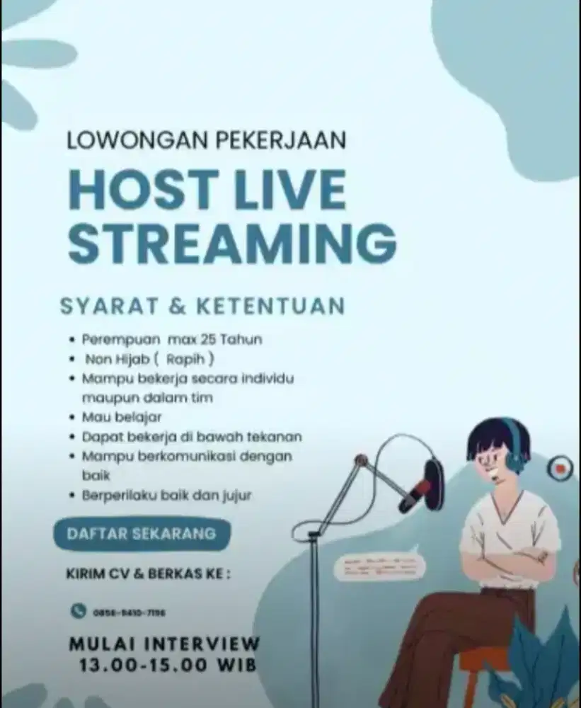 LOWONGAN PEKERJAAN