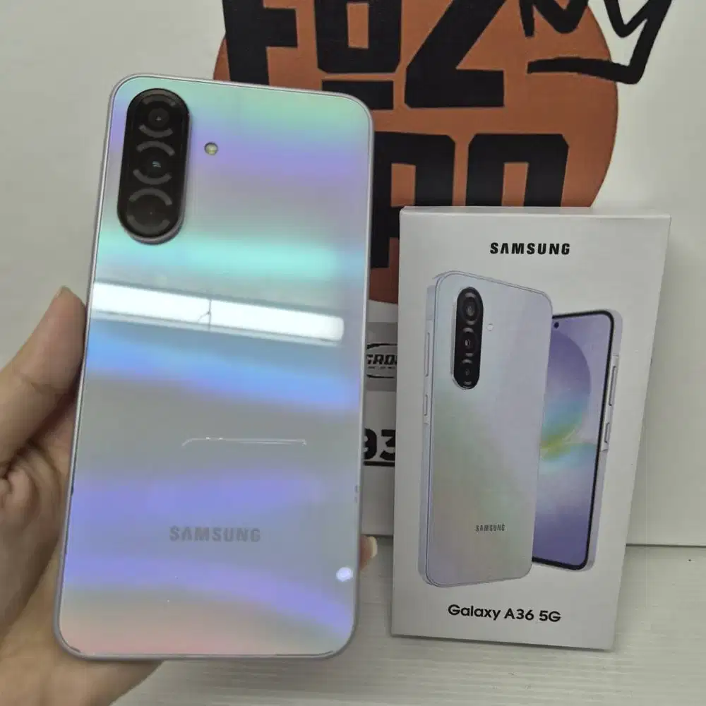 Samsung A36 12/256 Lavender Fullset Mulus No Minus No Kendala EX SEIN