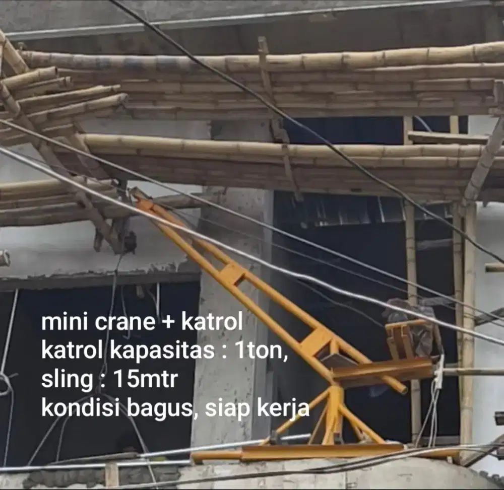 Mini crane / crane hoist / katrol